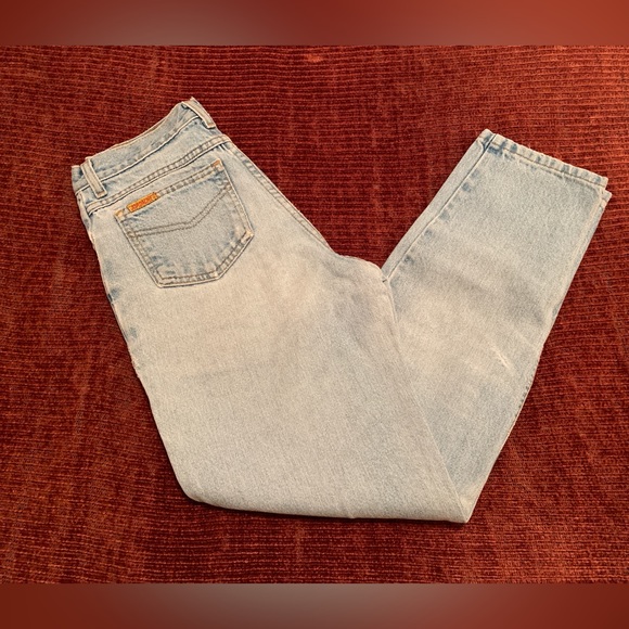 High Waist Light Blue Jeans - Picture 5 of 11